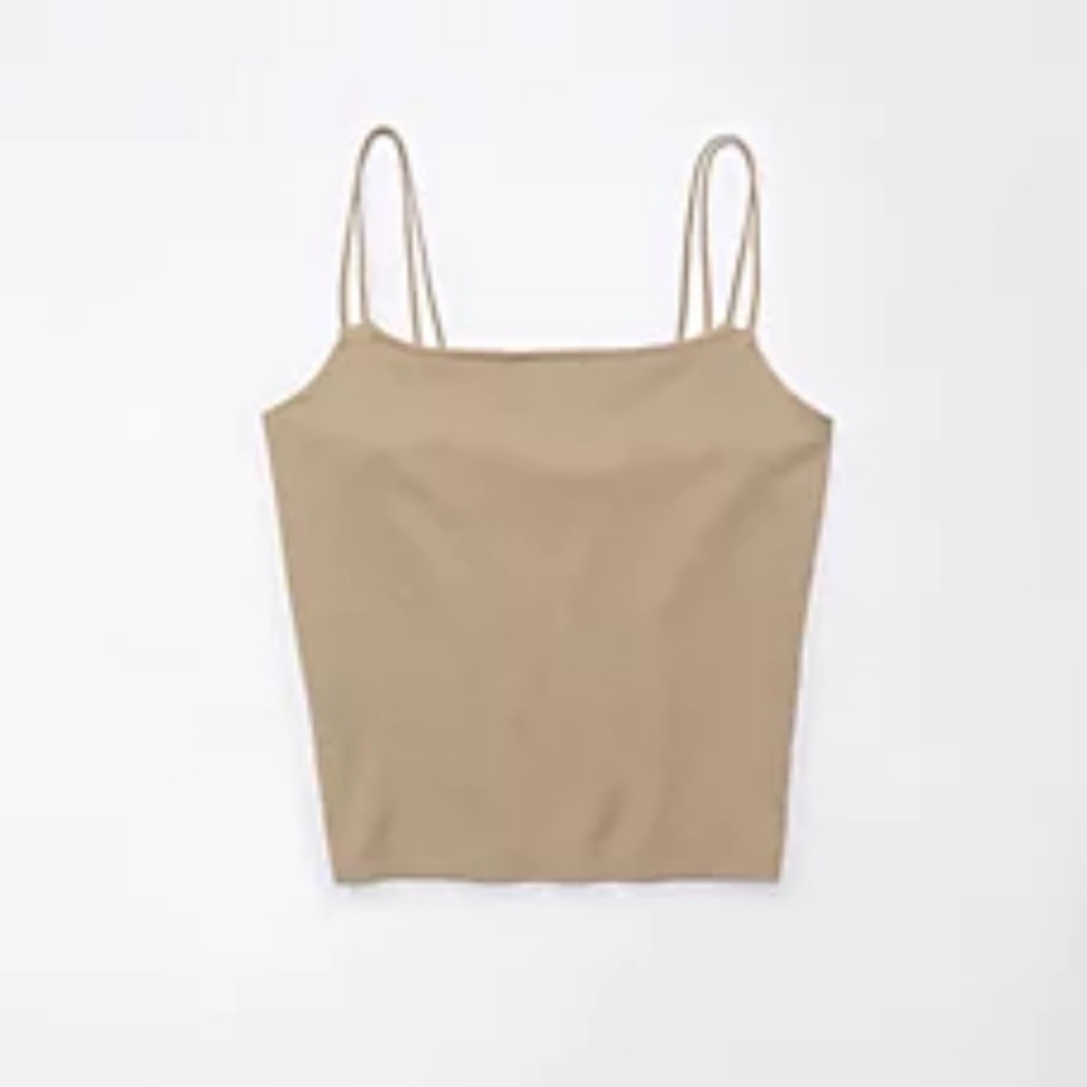American Eagle Strappy Go Lucky Cropped Tank